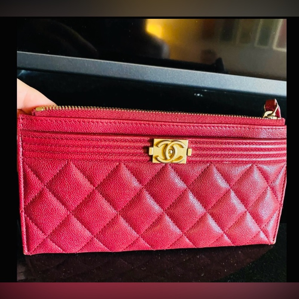 Chanel Quilted Wallet